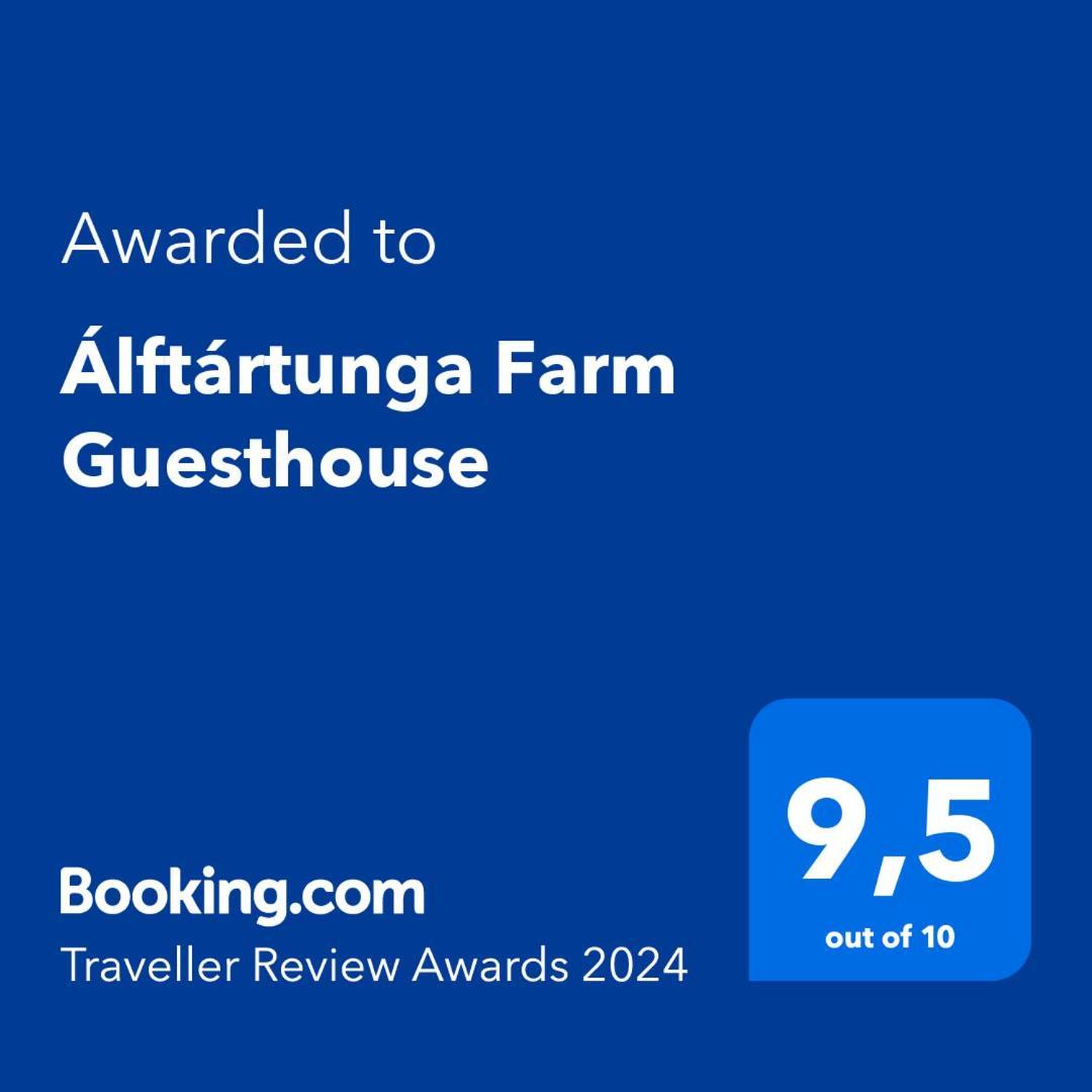 Alftartunga Farm Guesthouse Borgarnes Exteriör bild